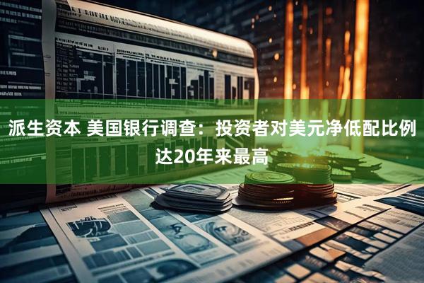 派生资本 美国银行调查：投资者对美元净低配比例达20年来最高