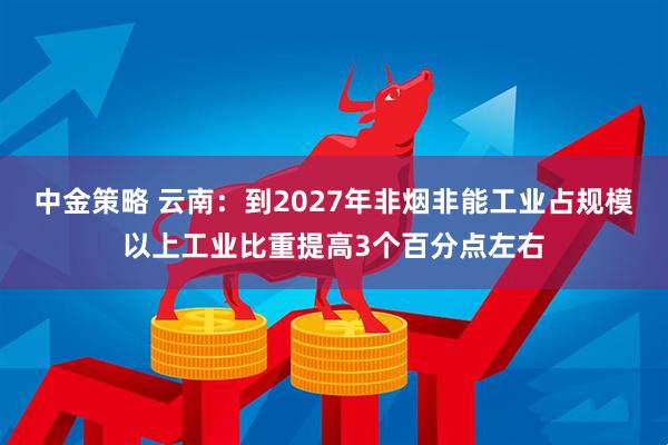 中金策略 云南：到2027年非烟非能工业占规模以上工业比重提高3个百分点左右