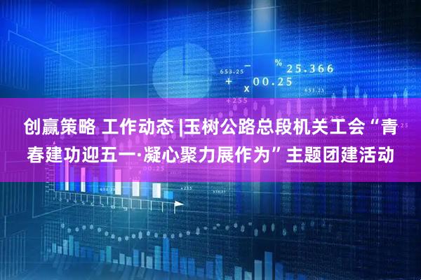 创赢策略 工作动态 |玉树公路总段机关工会“青春建功迎五一·凝心聚力展作为”主题团建活动